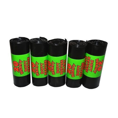 Super Strong Heavy Duty Refuse Sacks(5 Bundles X 20 Pieces)